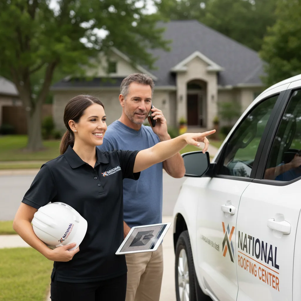 National Roofing Center customer support in Prairie View
